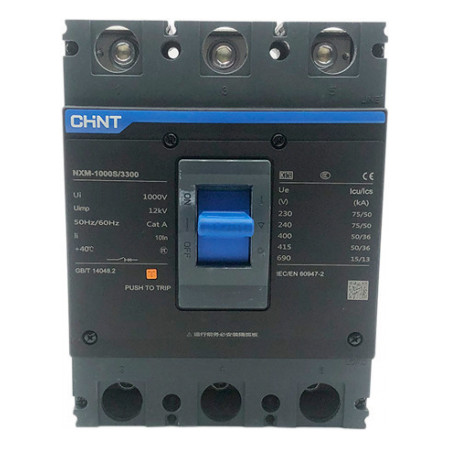 Автоматический выключатель NXM-1000S/3300 1000A, CHINT (131377) фото