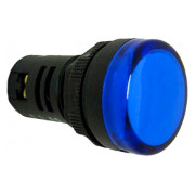 Світлосигнальний індикатор 24В АС/DC синій ND16-22DS/2, CHINT міні-фото