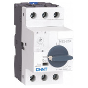 Автоматичний вимикач захисту двигуна NS2-25X 0.4-0.63A з поворотною ручкою, CHINT міні-фото
