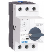 Автоматический выключатель защиты двигателя NS2-25X 20-25A с поворотной ручкой, CHINT мини-фото