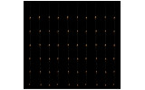 Гірлянда світлодіодна внутрішня WATERFALL С 240 LED 2×2м теплий білий/прозорий IP20, Delux зображення 3