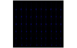 Гірлянда світлодіодна внутрішня WATERFALL С 240 LED 2×2м синій/прозорий IP20, Delux зображення 3