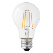 Светодиодная (LED) лампа BL60 6Вт 2700K 220В E27 filament, Delux мини-фото