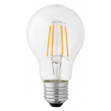 Світлодіодна (LED) лампа BL60 6Вт 2700K 220В E27 filament, Delux (90003722) фото