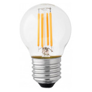 Світлодіодна (LED) лампа BL50P 4Вт 2700K 220В E27 filament, Delux міні-фото