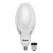Светодиодная (LED) лампа высокомощная OLIVE 80Вт 6000K E27/Е40 (адаптер в комплекте), Delux мини-фото