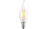 Світлодіодна (LED) лампа BL37B 4Вт tail 2700K 220В E14 filament, Delux зображення 2