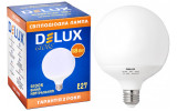 Светодиодная (LED) лампа Globe G120 18Вт 4100K Е27, Delux изображение 2