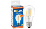 Світлодіодна (LED) лампа BL60 6Вт 4000K 220В E27 filament, Delux зображення 2