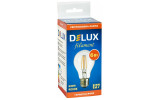 Светодиодная (LED) лампа BL60 6Вт 4000K 220В E27 filament, Delux изображение 3 (упаковка)