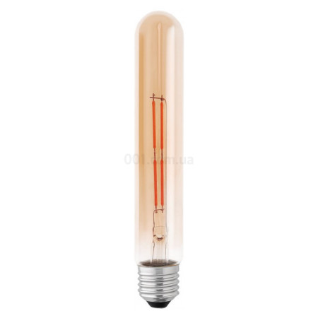 Світлодіодна (LED) лампа LR-39 6Вт E27 2200К T30 amber filament, Delux (90018154) фото
