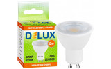 Світлодіодна (LED) лампа GU10 6Вт 60° 4100K 220В GU10, Delux зображення 2