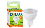 Світлодіодна (LED) лампа JCDR 6Вт 60° 3000K 220В GU5.3, Delux зображення 2