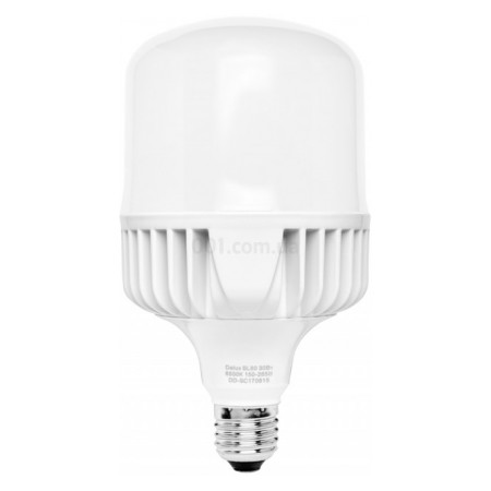 Светодиодная (LED) лампа высокомощная BL80 30Вт 6500K E27, Delux (90020576) фото