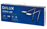 Светильник настольный светодиодный 10Вт LED 3000K-4000K-6000K черный TF-530, Delux изображение 3 (упаковка)