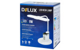 Світильник настільний світлодіодний 8Вт LED 3000K-4000K-6000K Bluetooth колонка білий TF-540, Delux зображення 3 (упаковка)