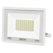 Прожектор світлодіодний 50Вт 6500K IP65 білий FMI 11 LED, Delux міні-фото