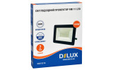 Прожектор світлодіодний 100Вт 6500K IP65 чорний FMI 11 LED, Delux зображення 3 (упаковка)