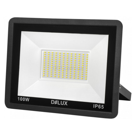 Прожектор світлодіодний 100Вт 6500K IP65 чорний FMI 11 LED, Delux (90019310) фото