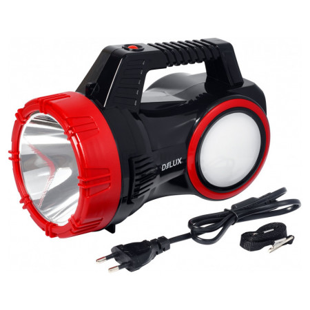 Светильник светодиодный аварийный REL-103 (4В 6Ач) 20 LED 10Вт красный/черный 220×120×120мм, Delux (90018289) фото