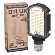 Лампа світлодіодна вулична 40Вт E40 5500K 3500лм STREETLAMP, Delux міні-фото
