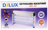 Світильник для знищення комах 3×20Вт G13 AKL-40, Delux зображення 3 (упаковка)