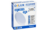 Світильник світлодіодний стельовий 10Вт круг 4000К GCL LED 10, Delux зображення 3 (упаковка)