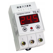 Терморегулятор ТК-4 -50...+125°C 16А, DigiTOP мини-фото