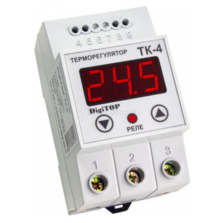 Терморегулятор ТК-4 -50...+125°C 16А, DigiTOP фото