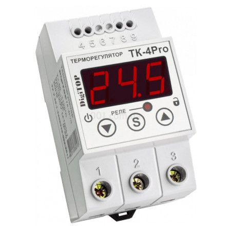 Терморегулятор ТК-4Pro -50...+125°C 25А, DigiTOP фото
