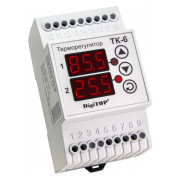 Терморегулятор ТК-6 -50...+125°C 16А, DigiTOP мини-фото