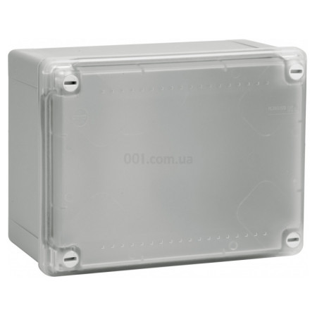 Коробка розподільча 150×110×70мм IP56 з гладкими стінками і прозорою кришкою, DKC (54020) фото