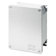Коробка ответвительная алюминиевая окрашенная RAL9006 90×90×53 мм IP66, DKC мини-фото
