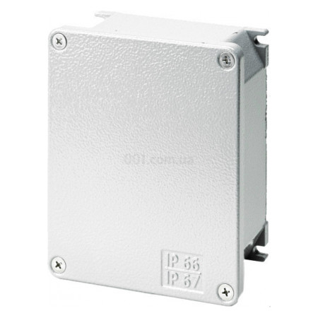 Коробка ответвительная алюминиевая окрашенная RAL9006 90×90×53 мм IP66, DKC (65300) фото