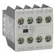 Блок дополнительных контактов DILM32-XHI22 фронтальный 2НО+2НЗ для DILM7...38, Eaton мини-фото