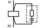 Модуль RC DILM12-XSPR240 для DILM7...15, Eaton изображение 3 (схема)