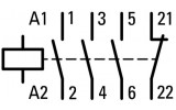 Контактор DILM7-01 (230V50HZ, 240V60HZ) 7А 230В/AC 1НЗ, Eaton (Moeller) зображення 8 (схема)