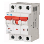 Автоматичний вимикач PL7-D10/3 3P 10 А х-ка D, Eaton (Moeller) міні-фото