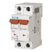Автоматический выключатель PL7-C4/2-DC 2P 4А х-ка C 10кА, Eaton (Moeller) мини-фото