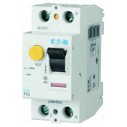 Пристрій захисного відключення (ПЗВ) PF6-16/2/003 2P 16 А 30 мА тип AC, Eaton (Moeller) міні-фото