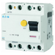 Пристрій захисного відключення (ПЗВ) PF6-25/4/003 4P 25 А 30 мА тип AC, Eaton (Moeller) міні-фото