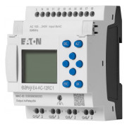 Программируемое реле (ПЛК) EASY-E4-AC-12RC1 8 вх./4 вых. 230В AC дисплей+клавиатура, Eaton мини-фото