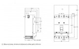 Силовий автоматичний вимикач PDE1 3P 80А 36кА, Eaton (Moeller) зображення 3 (габаритні розміри)