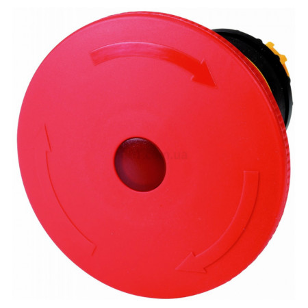 Головка аварійної кнопки з підсвічуванням (повернення поворотом) червона M22-PVLT45P, Eaton (121460) фото