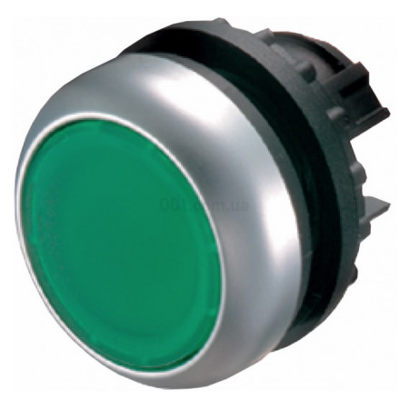 Головка кнопки с самовозвратом плоская зеленая M22-D-G, Eaton (216596) фото