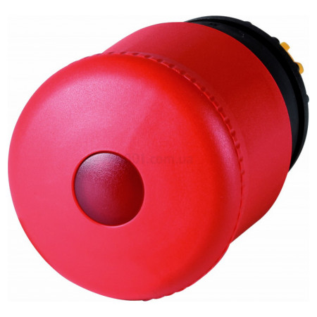 Головка аварійної кнопки з підсвічуванням (повернення витягуванням) червона M22-PVL, Eaton (216878) фото