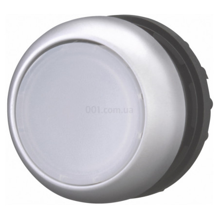 Головка кнопки с самовозвратом и подсветкой плоская белая M22-DL-W, Eaton (216922) фото