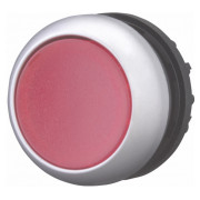 Головка кнопки з самоповерненням і підсвічуванням пласка червона M22-DL-R, Eaton міні-фото