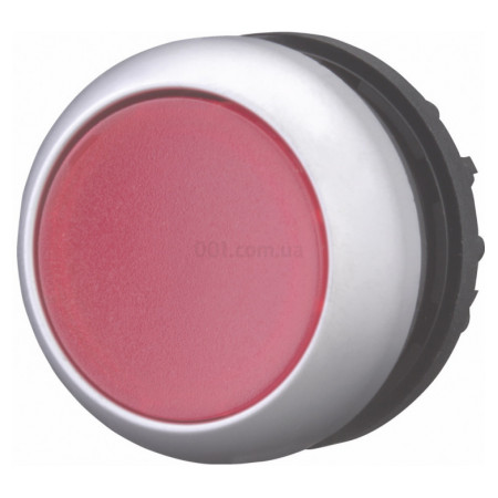 Головка кнопки с самовозвратом и подсветкой плоская красная M22-DL-R, Eaton (216925) фото