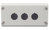 Корпус поста кнопочного 3-местный серый M22-I3, Eaton изображение 2